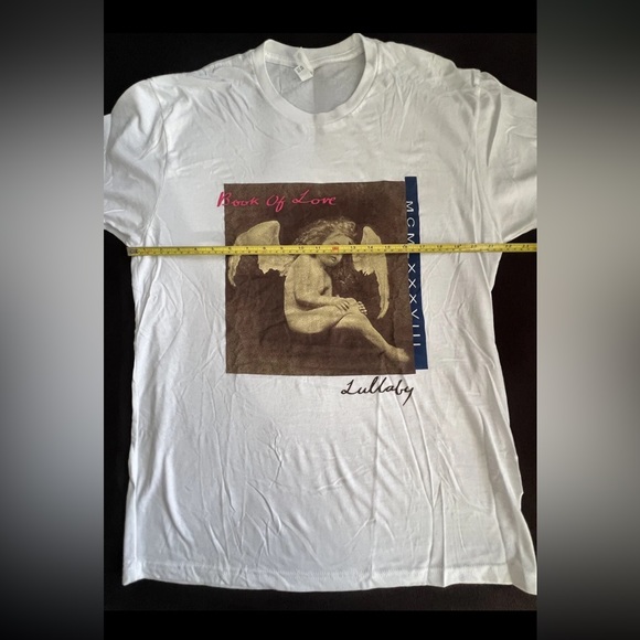 Book of Love Lullaby Official Iconic Logo T-shirt NWOT Purchased at Concert Rare - Picture 9 of 13